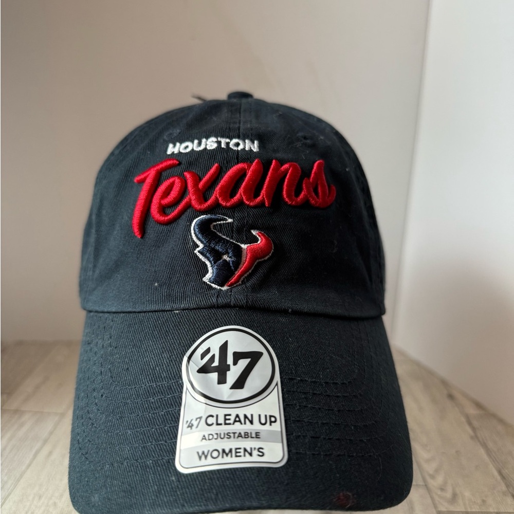 Houston’s Texans NFL ‘47 Branded Women’s Clean Up Hat Cap